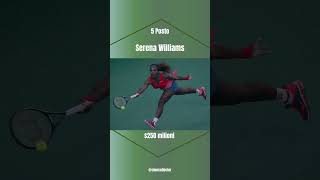 I 10 Tennisti Più Ricchi del Mondo 🎾💸  Classifica dei Campioni del Tennis [upl. by Scully479]