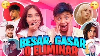 BESAR CASAR O ELIMINAR 💋💍❌ [upl. by Ecilahs696]