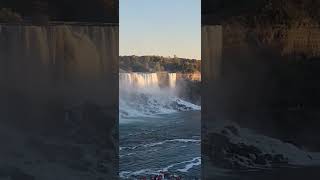 Niagara Falls Canada Day n Night waterfall niagarafalls canada [upl. by Leesa]