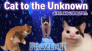 겨울왕국2 Into The Unknown 고양이 리믹스 Frozen 2 OST Cat Cover 숨겨진 세상 [upl. by Eannaj]