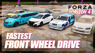 Forza Horizon 4  FASTEST Front Wheel Drive Car Challenge [upl. by Bowlds]