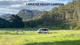 CAMPING IN THE CAPERTEE VALLEY NSW [upl. by Abert460]