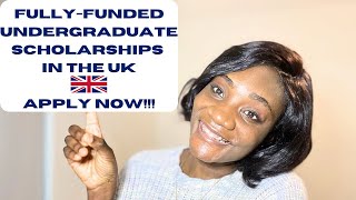 FULLYFUNDED UNDERGRADUATE SCHOLARSHIPS IN THE UK fullyfundedscholarships studyabroad [upl. by Anwat]