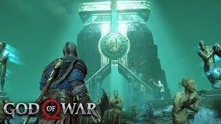 GOD OF WAR 4 16  O Reino de Helheim Gameplay em Português PT BR [upl. by Ahsekin563]