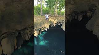 Cabagnow Cave Pool in Anda Bohol bini andabohol cabagnowcave [upl. by Airretnahs]