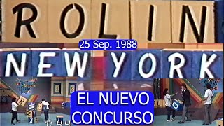 0844 NUEVO CONCURSO DE ALMACENES ROLIN Y NEW YORK  Domingo Para Todos 25 de Septiembre 1988 [upl. by Notsnarc]