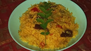 Garlic Eggplant Tomato Rice Casserole  Eggplant Recipe 🍆🍆 Steam Rice Recipe  Tomato Casserole 1937 [upl. by Handal]