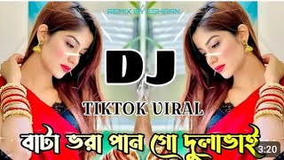 ভাটা ভরা পান গো দুলাভাইbangla vairal gan 2024 dj new gan [upl. by Ailedamla322]