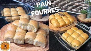 RECETTE PAINS FOURRÉS [upl. by Anilas]