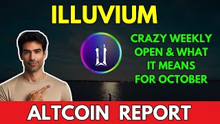 ILV The MOST important WEEKLY OPEN in OCTOBER  Illuvium Ilv Price Prediction [upl. by Alol]