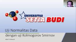 one sample kolmogorov smirnov dengan excel [upl. by Annoyt853]