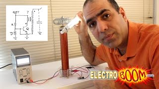 Not the Best Tesla Coil Driver Keysight News Leakage [upl. by Akilegna]