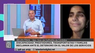 DiscapacidadPrestadores transportistas y familias reclaman ante el deterioro de valor de servicios [upl. by Aun]