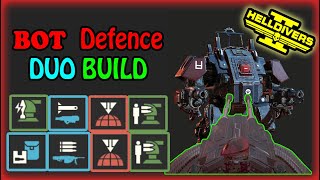 HMG With Spear Support Makes Defence Easy In Helldivers 2 DUO Helldive Deathless [upl. by Bridgette765]