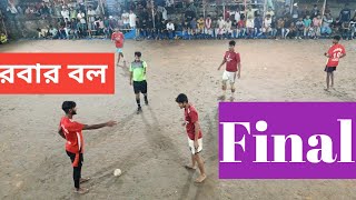 final khela 2024  Masum vs Rakib mini football khela Referee s Jamadar [upl. by Llerrom]