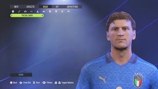 FIFA 22 How to make Christian Vieri Pro Clubs Look alike [upl. by Aynotan593]