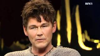 Morten Harket At Skavlan  NRK1 1042011 Subtitle [upl. by Amie]