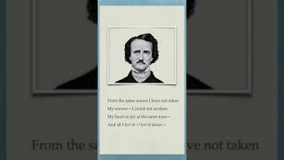 Alone By Edgar Allan Poe edgarallanpoe alone poetry [upl. by Ahsenroc]