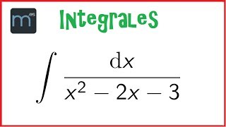 Integral racional  Descomposición fracciones simples [upl. by Scheld]