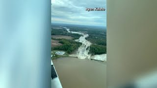 WATCH Edenville Dam breach viewer video [upl. by Duky131]