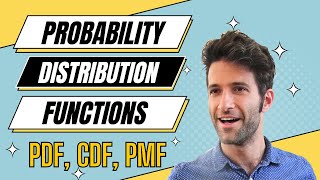 Probability Distribution Functions PMF PDF CDF [upl. by Latsyrk482]