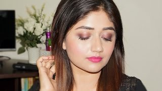 Winter Makeup Look with Nykaa  corallista [upl. by Ahsennek]