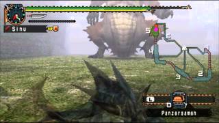 Lets Play Monster Hunter Freedom Unite Part 105 LaoShan Lung gegen die Festung [upl. by Storm]