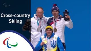 Victory Ceremony  Mens long distance sitting  Nordic Skiing  PyeongChang2018 Paralympic Winter [upl. by Eoz]