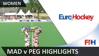 Campo Madrid v Pegasus Match Highlights  European Club Champions Cup 2016 [upl. by Atinomar]