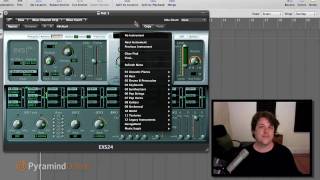 Logic Pro  EXS24 Sampler Tutorial with SFLogicNinja  Part One  Pyramind [upl. by Lekcar]