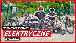 Najlepsze rowery elektryczne z Polski 🇵🇱 Unibike Energy i Atom [upl. by Anovad281]