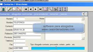 software para abogados abogados software [upl. by Nihhi]