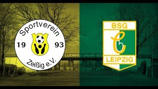 Sachsenpokal 1718 3 Runde SV Zeißig  BSG Chemie [upl. by Aneek]