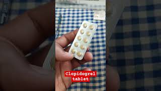 Clopidogrel tablet 👩‍⚕ medicine science pharmacy shorts [upl. by Eiveneg284]