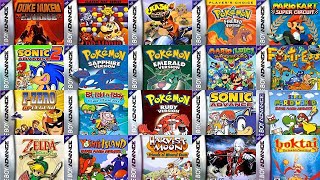 TOP 50 BEST GBA GAMES OF ALL TIME BEST GAME BOY ADVANCE GAMES [upl. by Michaelina]