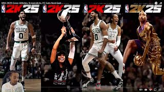 FlightReacts To NBA 2K25 Official Cover Athletes amp Screenshots PS5 XBONE PC [upl. by Rahr]