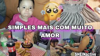 VLOG COMEMORANDO OS 6ANOS DA MARIA  RECEBIDOS SHEIN SHEINactive” [upl. by Odraboel]