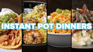 4 Easy Instant Pot Dinners [upl. by Opalina45]