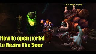 Where to find Rezira the Seer and OrixThe All Seer location World of Warcraft Rare NPC Guide [upl. by Liddy889]