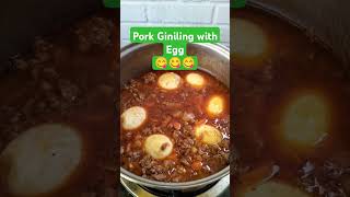 Pork Giniling with EggPinoy RecipeDelicious and NutritiousMamshi V [upl. by Muiram]