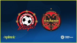 2024 NPLMVIC Round 4 Altona Magic SC v Dandenong Thunder FC [upl. by Deeanne]