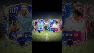 Rúben Dias VS Rüdiger fifa mobile 23 cards [upl. by Maples]