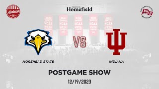 IUMorehead State Postgame Show 121923 [upl. by Anahsor]