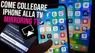 Come collegare iPhone alla TV  Come duplicare lo schermo di iPhone su TV  LG Smart TV [upl. by Stine969]