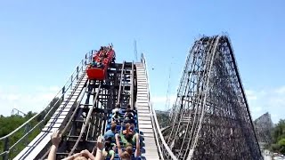 Gemini Back Seat POV 2014 FULL HD Cedar Point [upl. by Idyak]