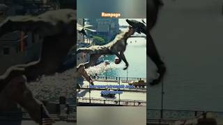 RampageThe wolf that became a monster new movieclips viralvideo cinemaclips shortvideo [upl. by Ecirtnuahs709]