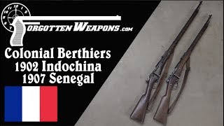 Colonial Berthiers 1902 Indochina and 1907 Senegalese [upl. by Nils]