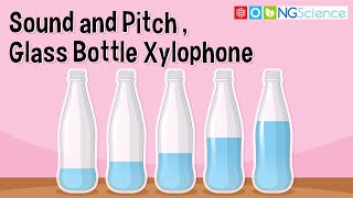 Sound and Pitch – Glass Bottle Xylophone [upl. by Nissie490]