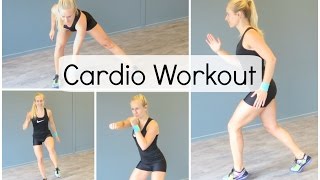 Cardio Thuis Workout  Conditie Afvallen en Vetverbranding [upl. by Atinwahs816]