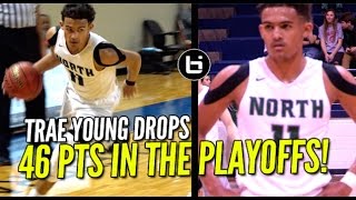 Trae Young Scores 46Pts In The Playoffs Full Highlights [upl. by Hcra816]